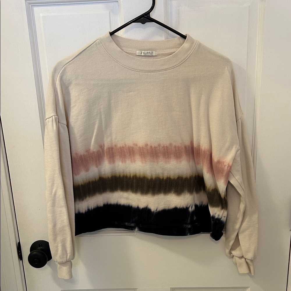 Z Supply Women's Multicolor Tie-Dye Sweatshirt